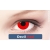 RED DEVIL  - Imprezowe soczewki kontaktowe Crazy