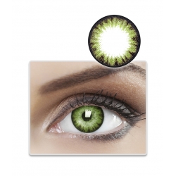 Party Green 15mm - BioAir Colors Vivid Line - kwartalne soczewki kontaktowe