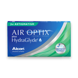 Air Optix plus Hydraglyde for Astigmatism 3 szt.  - Miesięczne, toryczne soczewki kontaktowe