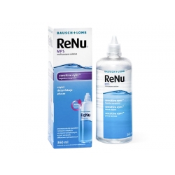ReNu MPS 360 ml - płyn wielofunkcyjny + pojemnik - dla wrażliwych oczu
