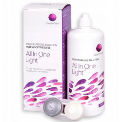 All In One Light 360 ml  + pojemniki na soczewki