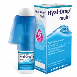 Krople nawilżające Hyal-Drop multi 10 ml
