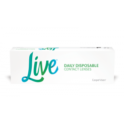 Jednodniowe soczewki kontaktowe Live - Cooper Vision 30 szt.