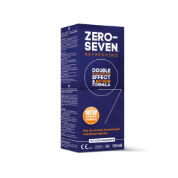 Zero-Seven Refreshing No Rub - 120 ml + pojemnik na soczewki