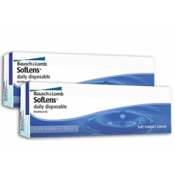 SofLens Daily Disposable - zestaw 2x30szt. Bausch&Lomb - PROMOCJA !