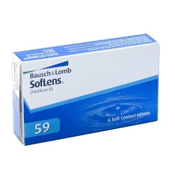 Soflens 59 soczewki kontaktowe 6szt. Bausch & Lomb