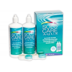 Zestaw SoloCare 2 x 360 ml + pojemniki na soczewki