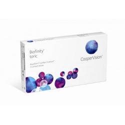 Biofinity Toric  3szt. - Miesięczne, toryczne soczewki kontaktowe - Cooper Vision